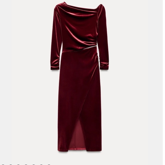 ZARA NWT 🎄holiday season VELVET  DRESS SIZE XS
🚨FIRM PRICE NO DISCOUNT - Picture 11 of 16